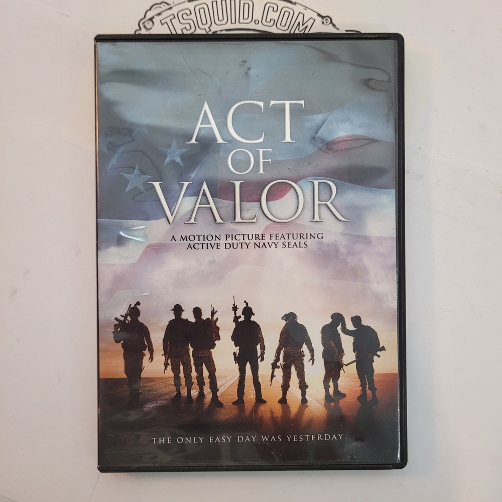 20th Century Fox Act of Valor DVD Movie Widescreen Navy SEALs Action R Rating